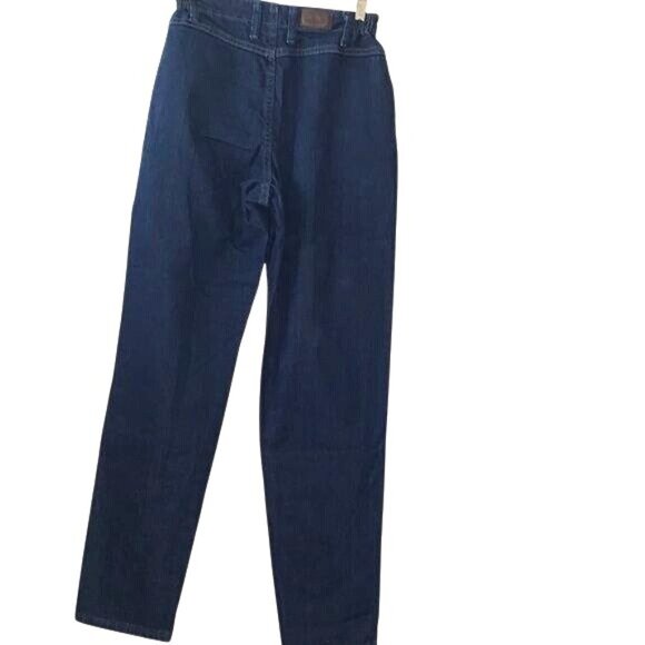 Lee Womens Side Elastic Medium Blue Denim Jeans 4M Cotton/Spandex - Picture 7 of 11